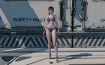 CNS兼容 | 蓝白季风服装美化MOD - 双版本+赛博组件|Blue-White Monsoon Edits (2 Variants) plus CNS Versions