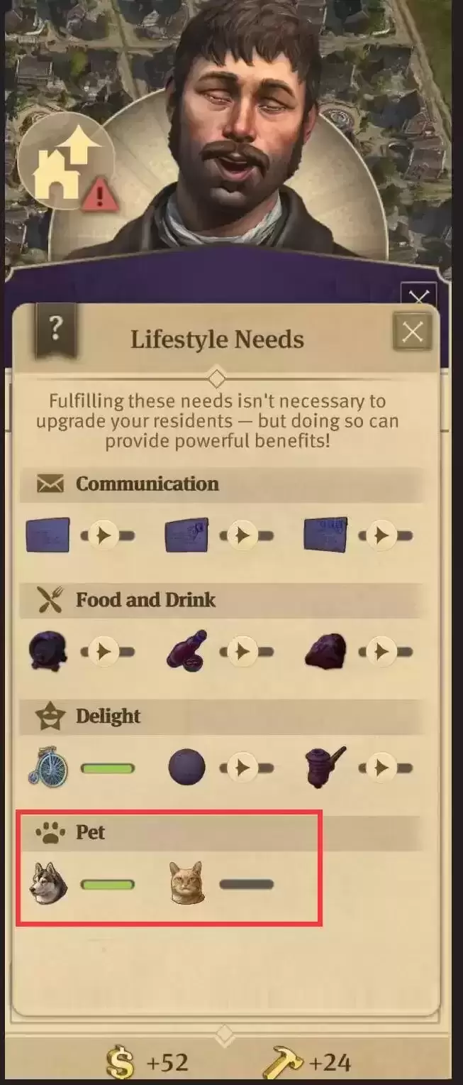 17.webp 为所有住户添加 2 种宠物需求:田园猫、哈士奇