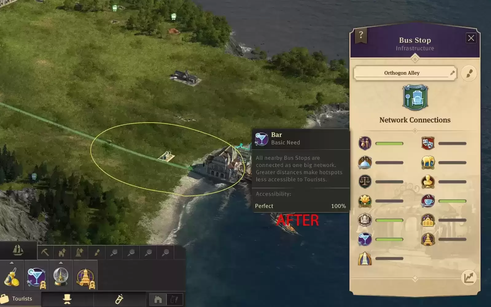 移除了公交车距离惩罚 游客区简单规划