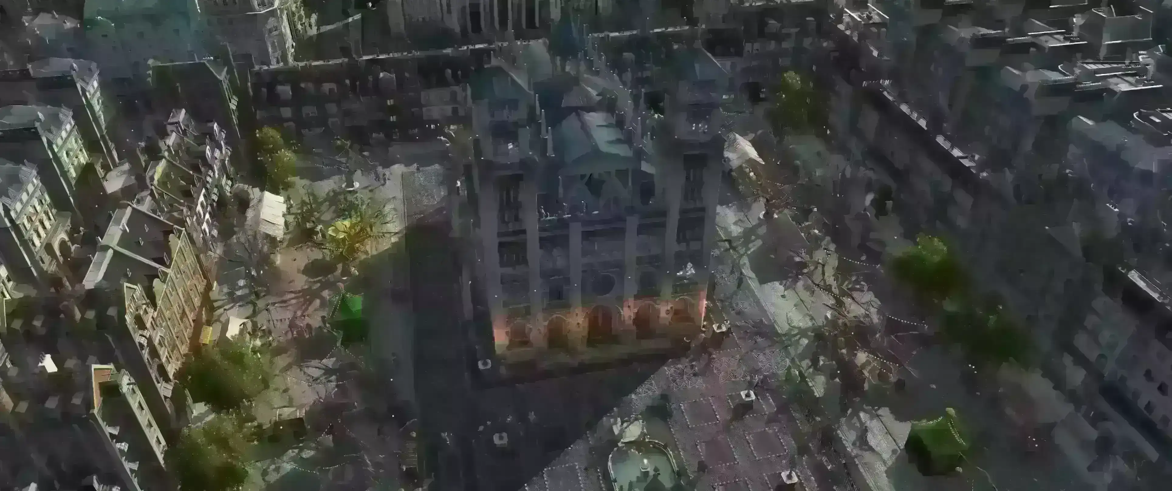 小小的巴黎圣母院 教堂皮肤