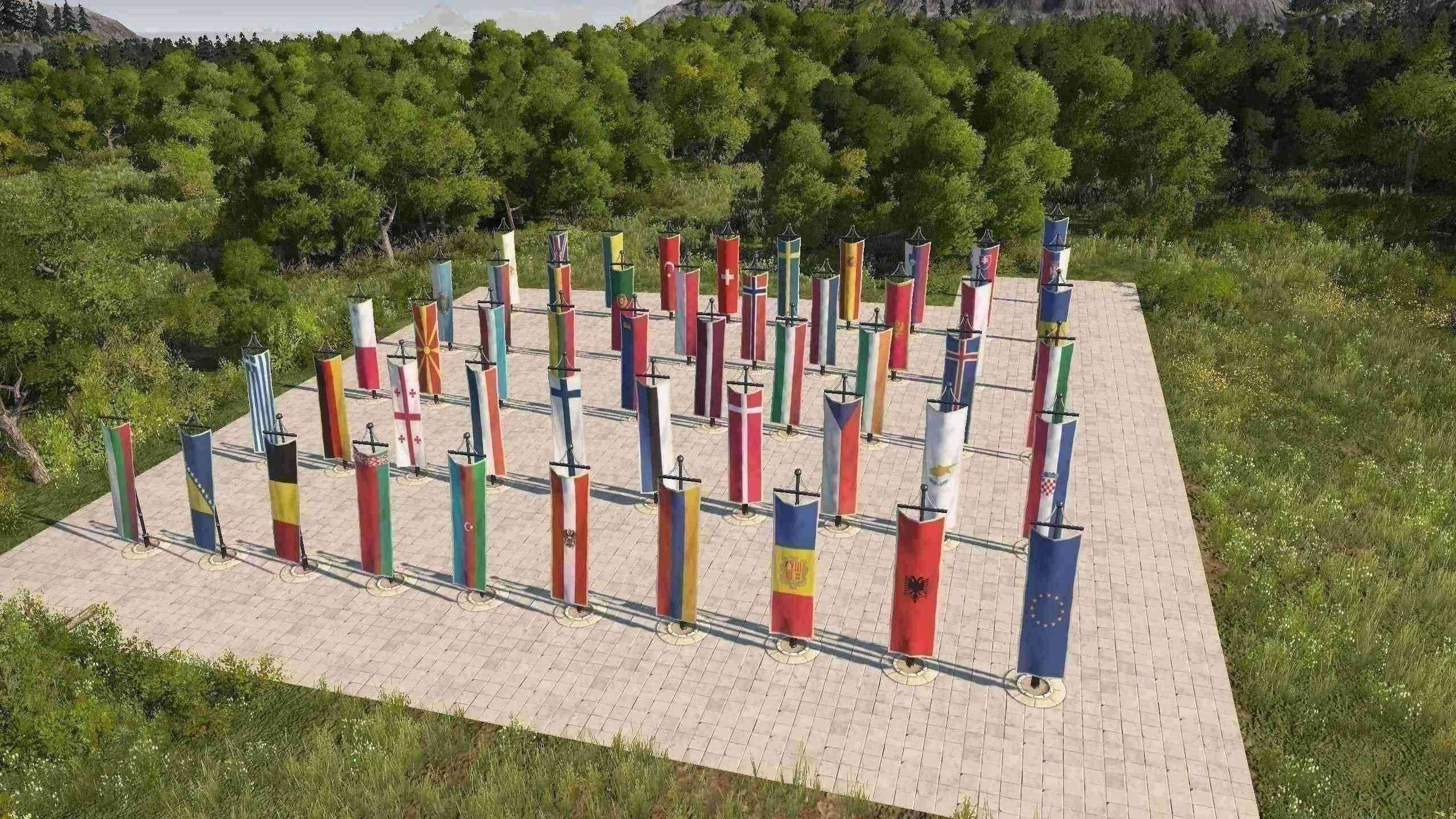 437.webp Ornament Country Flags 装饰国家旗帜