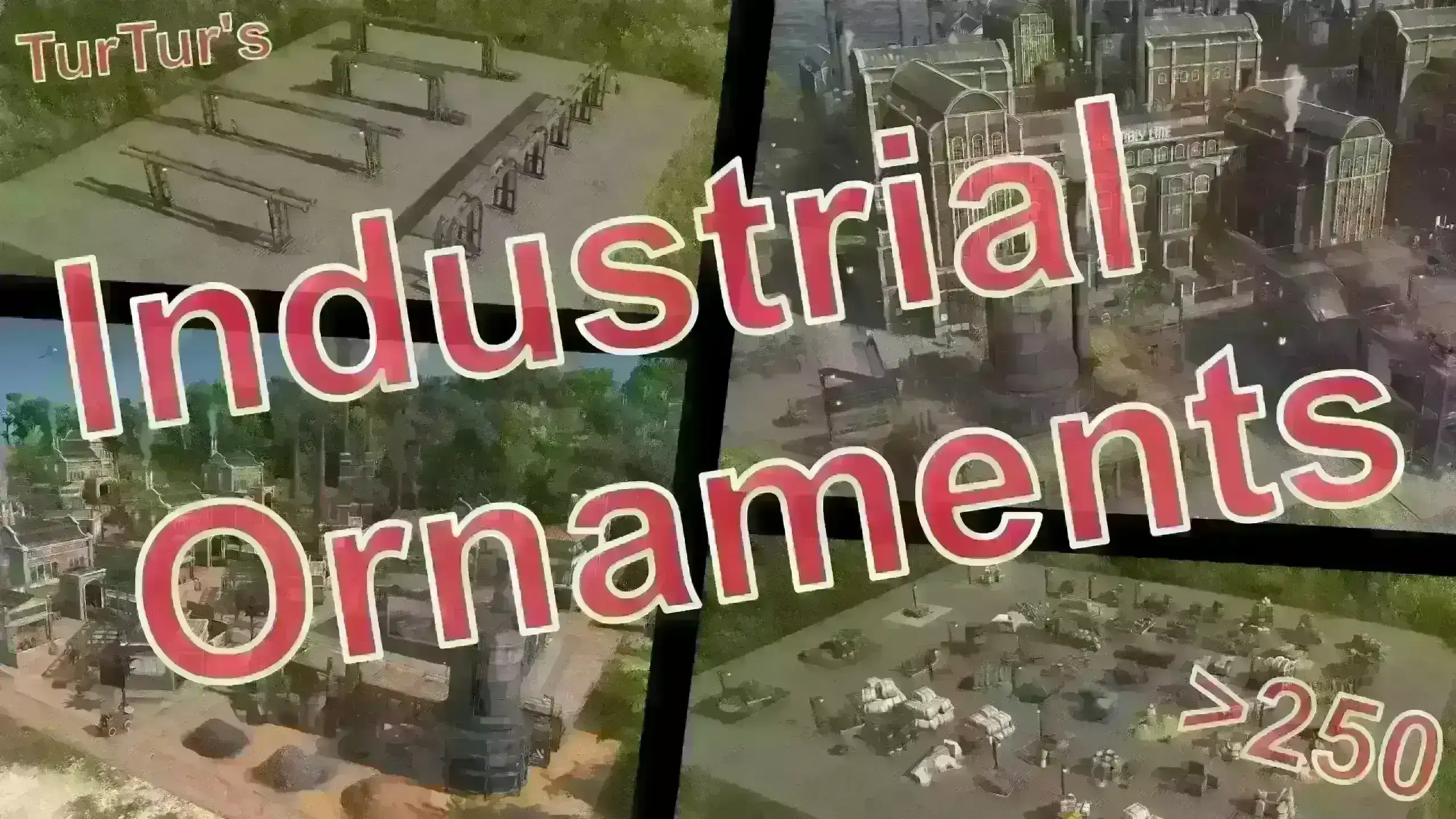 工业建筑皮肤 - 装饰品