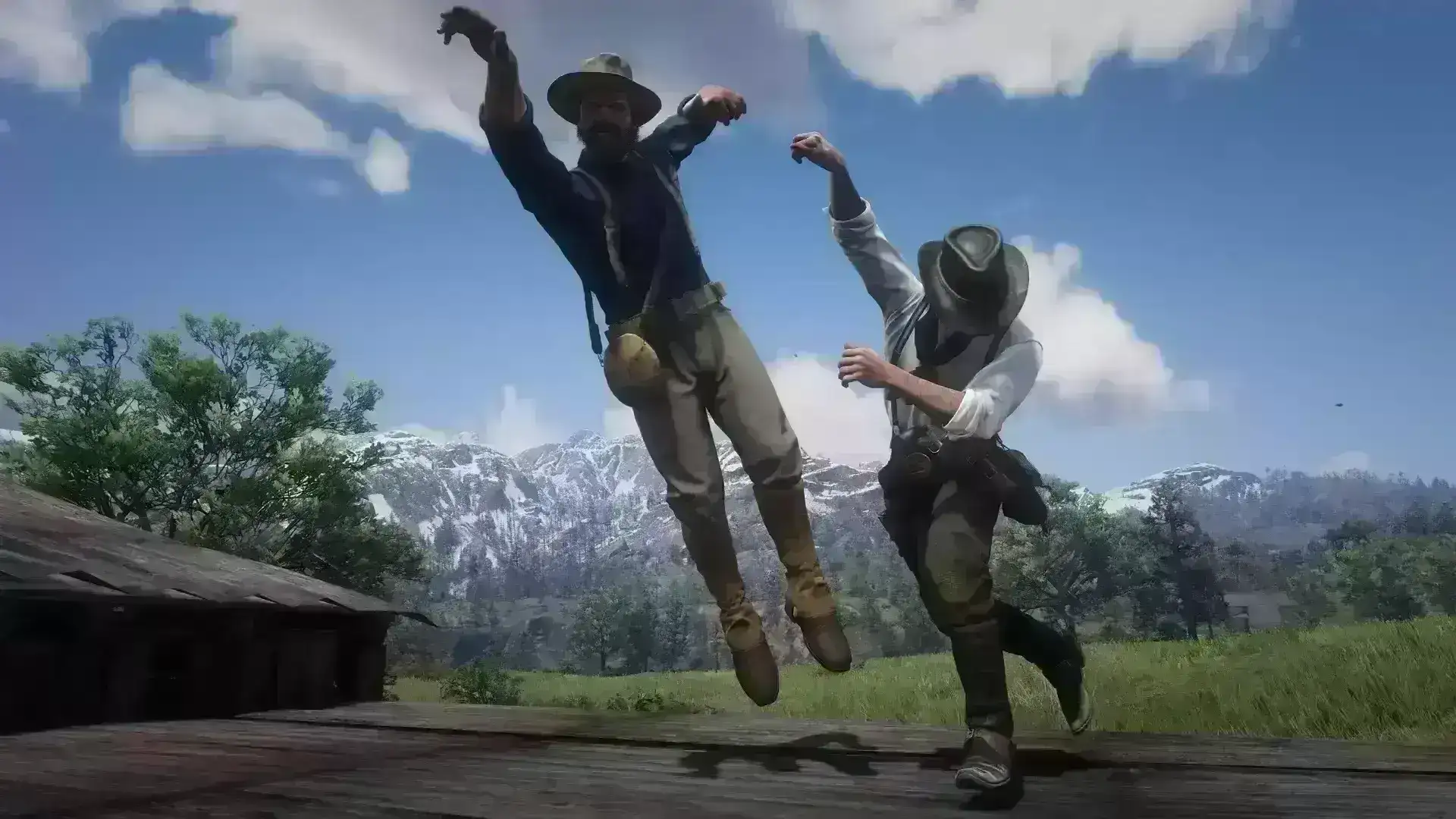 开窗（窗口投掷动画）可以扔NPC