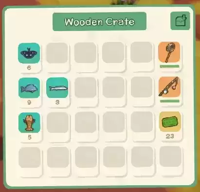 桶中鱼（鱼虫小动物可以堆叠并放入容器中）