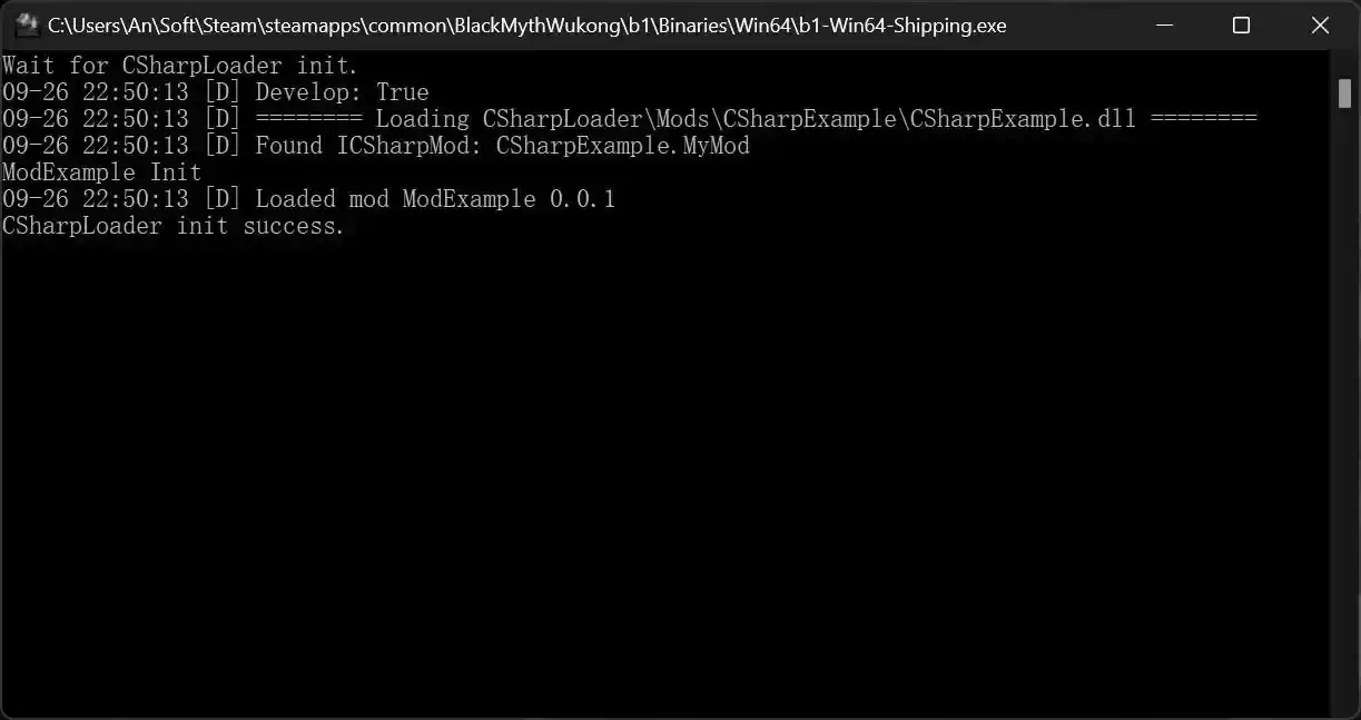 CSharpLoader 黑悟空#mod加载器