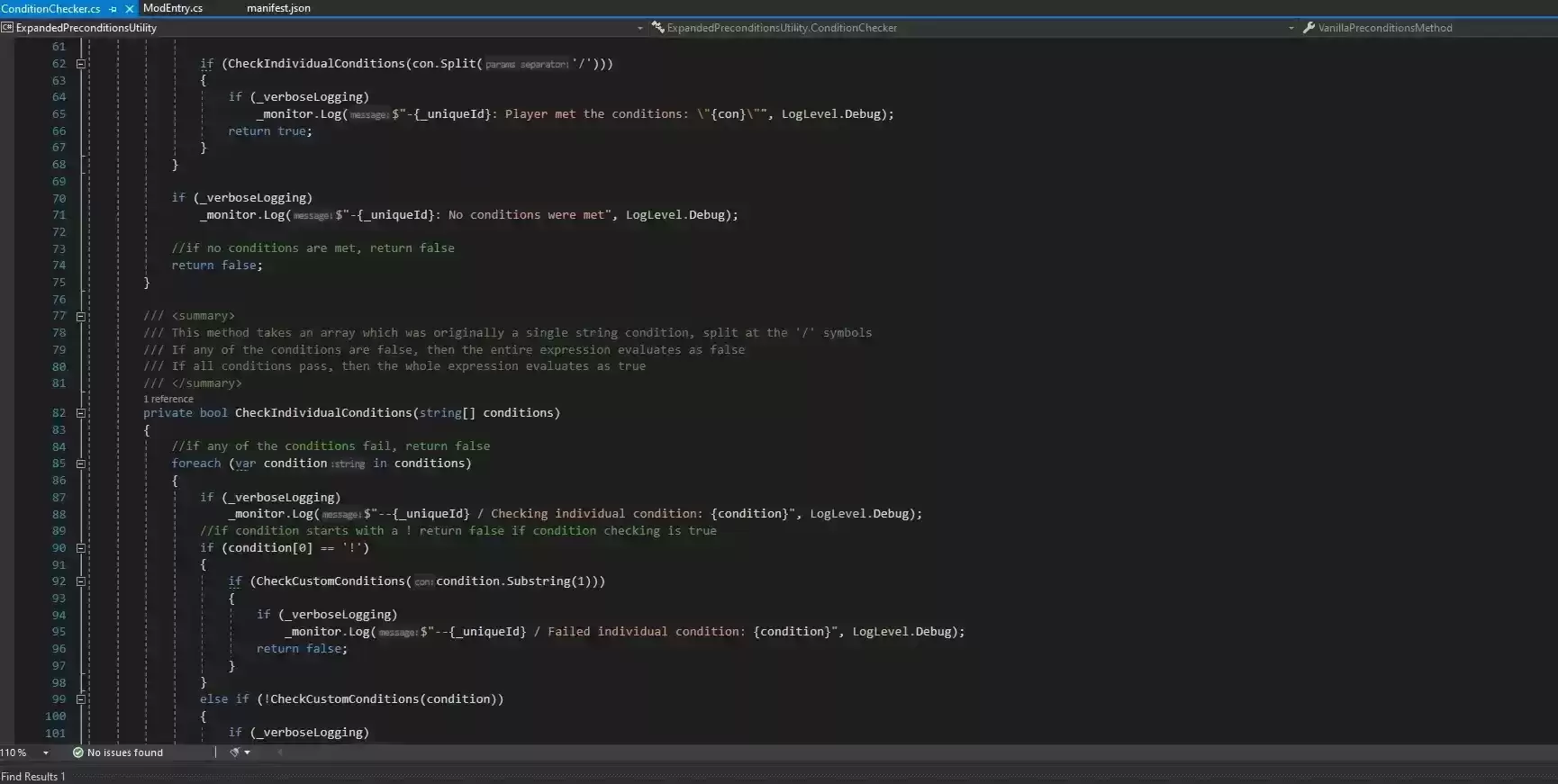 扩展的前提条件实用程序