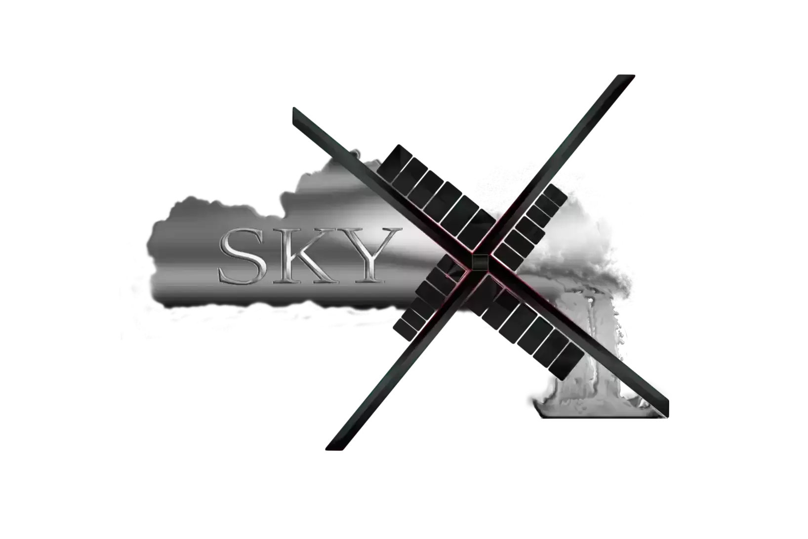 SkyFalls 和 SkyMills - 动画远处瀑布和风车