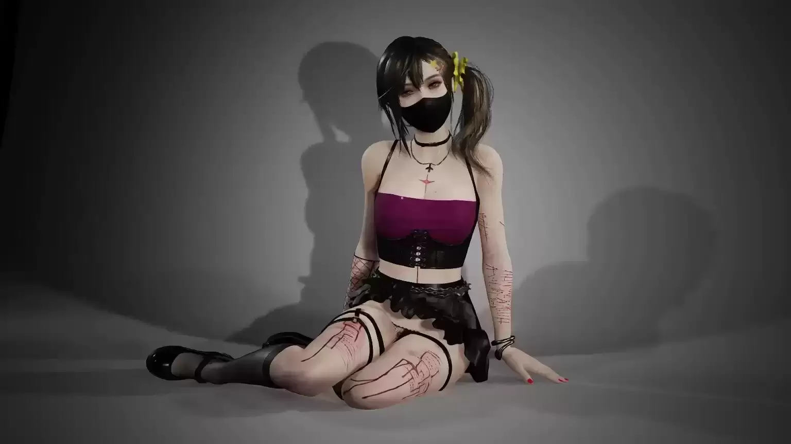 日系地雷风格纹身包