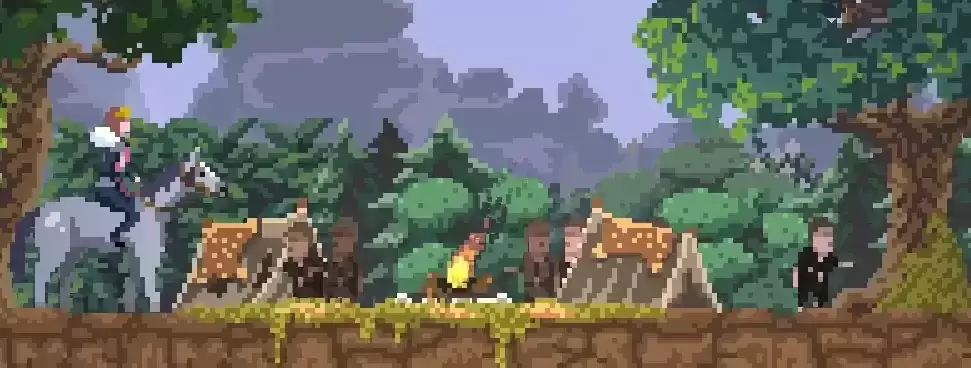 较大的营地（更多的乞丐）