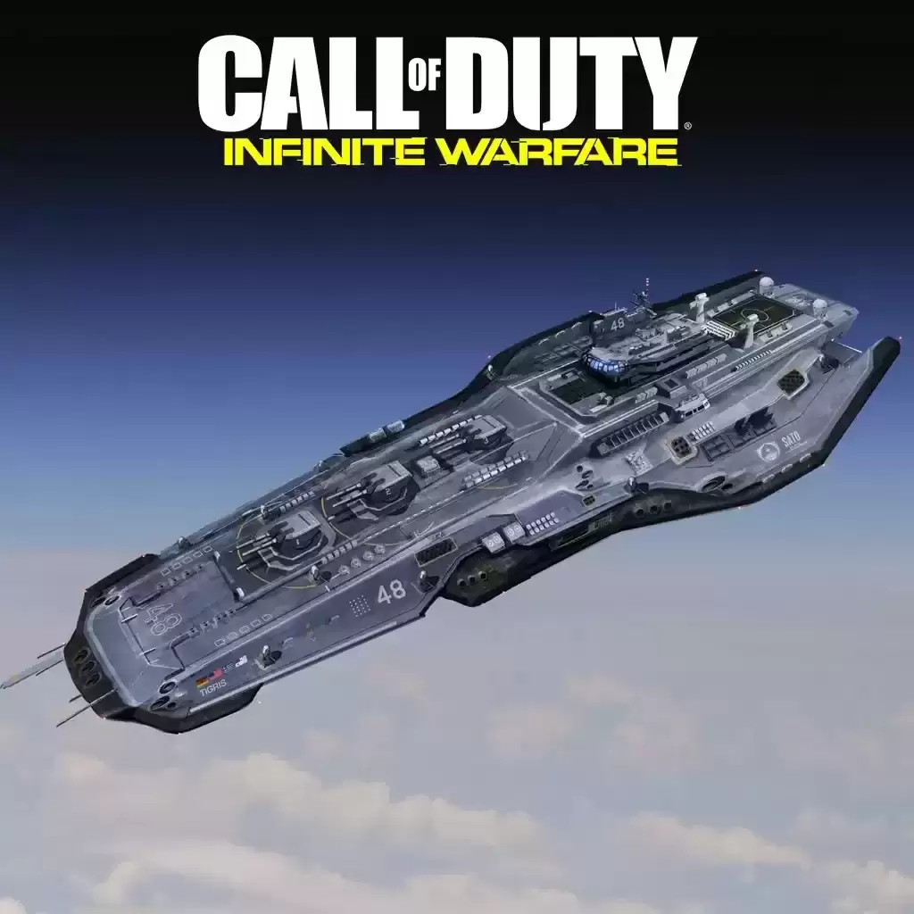 COD 无限战争 UNSA 驱逐舰和 Raven over SE 驱逐舰和鹈鹕