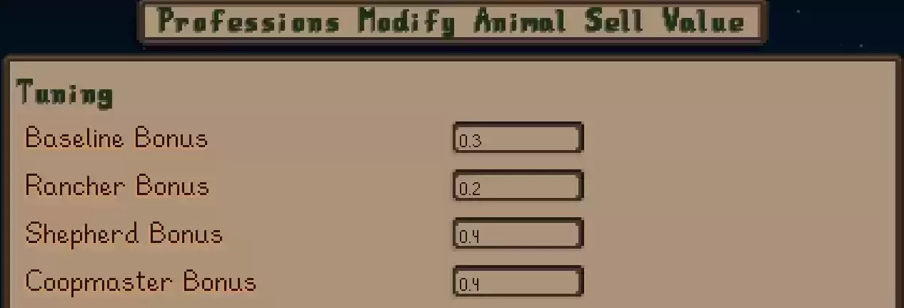 2106.png 🐄 动物售价职业优化MOD - 深度定制你的牧场经济系统