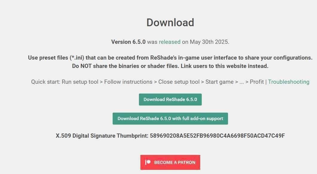 🌟 ReShade - 游戏画质增强神器·