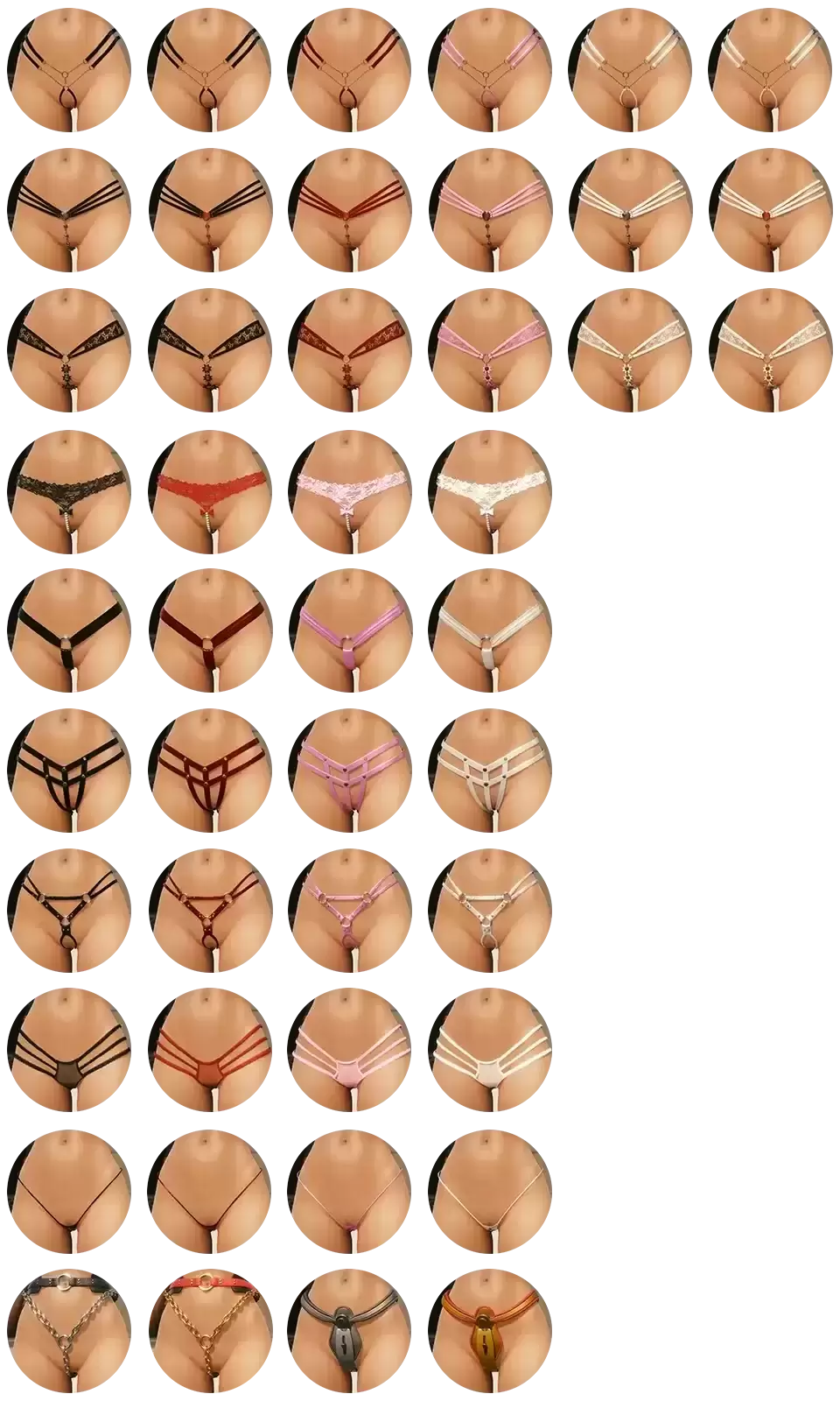 赛博朋克 2077 性感内衣套装模组（Archive XL 适配）—个性穿搭新选择