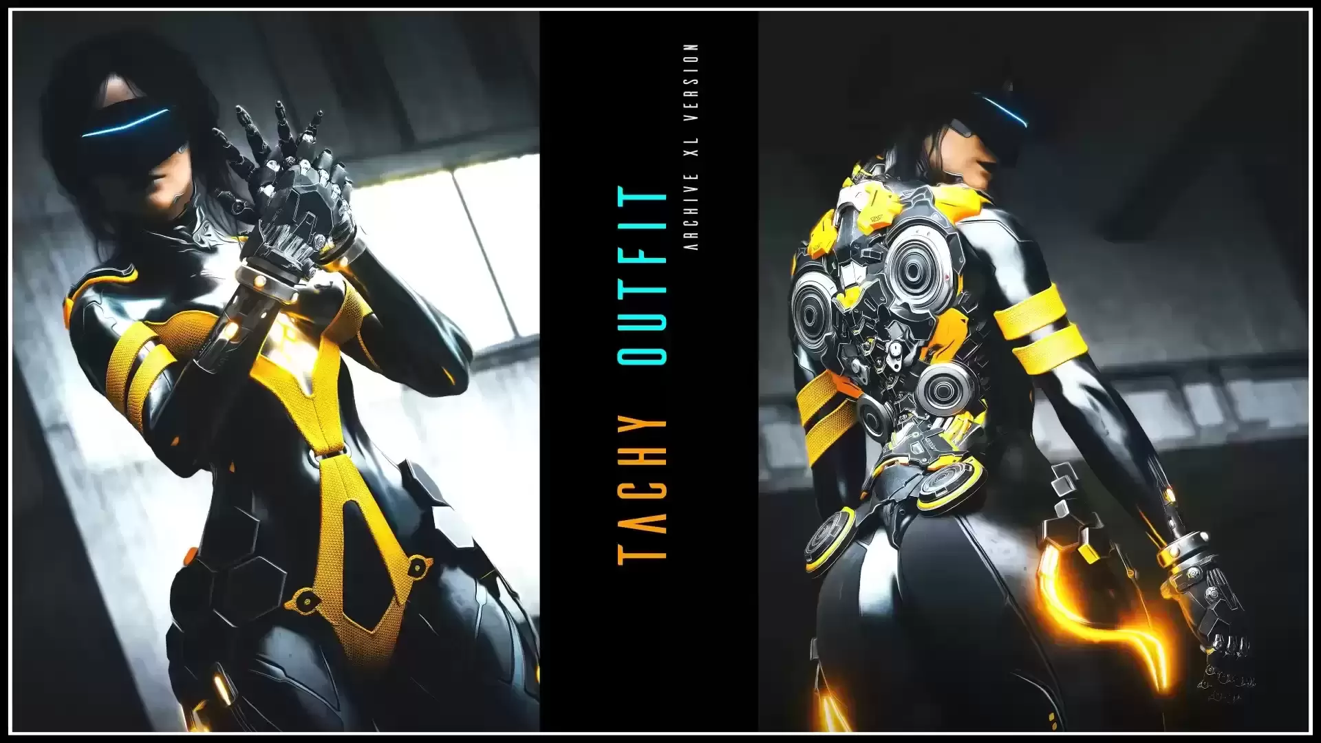 🔥【FEM V 专属】Tachy Outfit Archive XL 模组 🔥