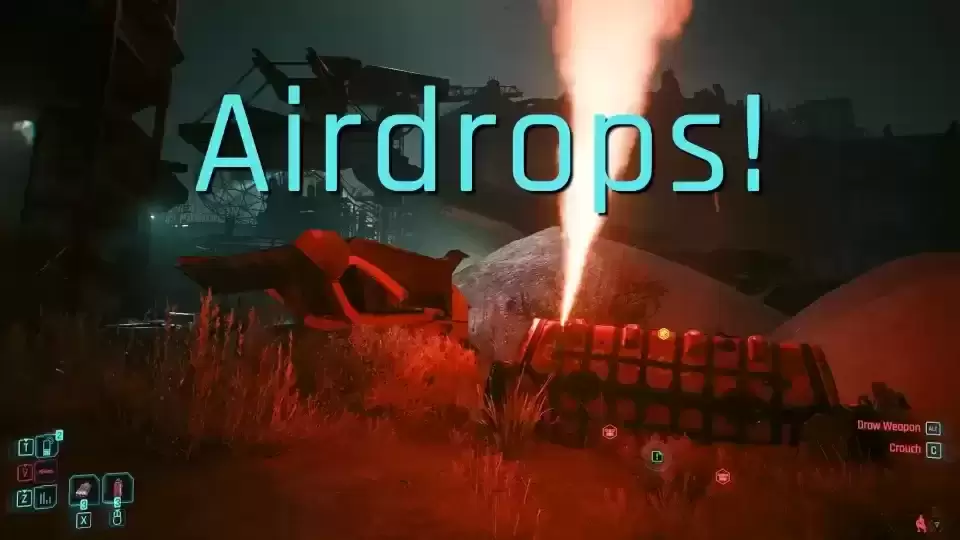 🔥📱【赛博朋克 2077】空投导航修复模组| phantom liberty 专属