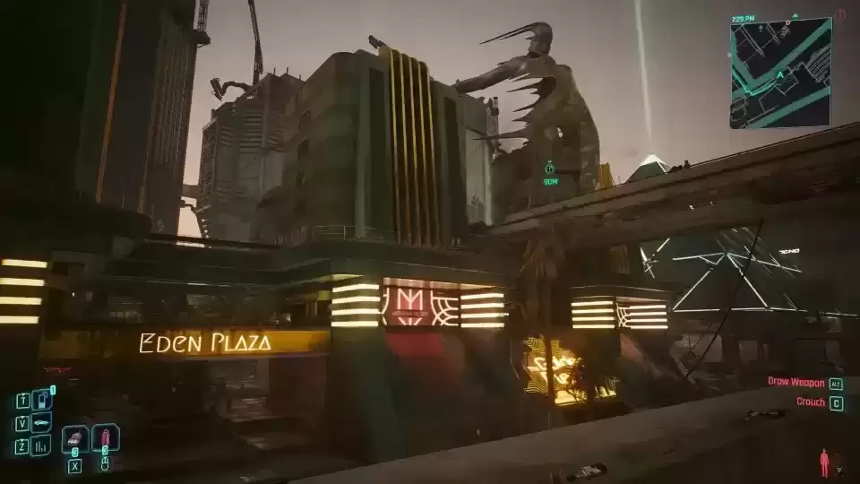 2298.png 🔥📱【赛博朋克 2077】空投导航修复模组| phantom liberty 专属