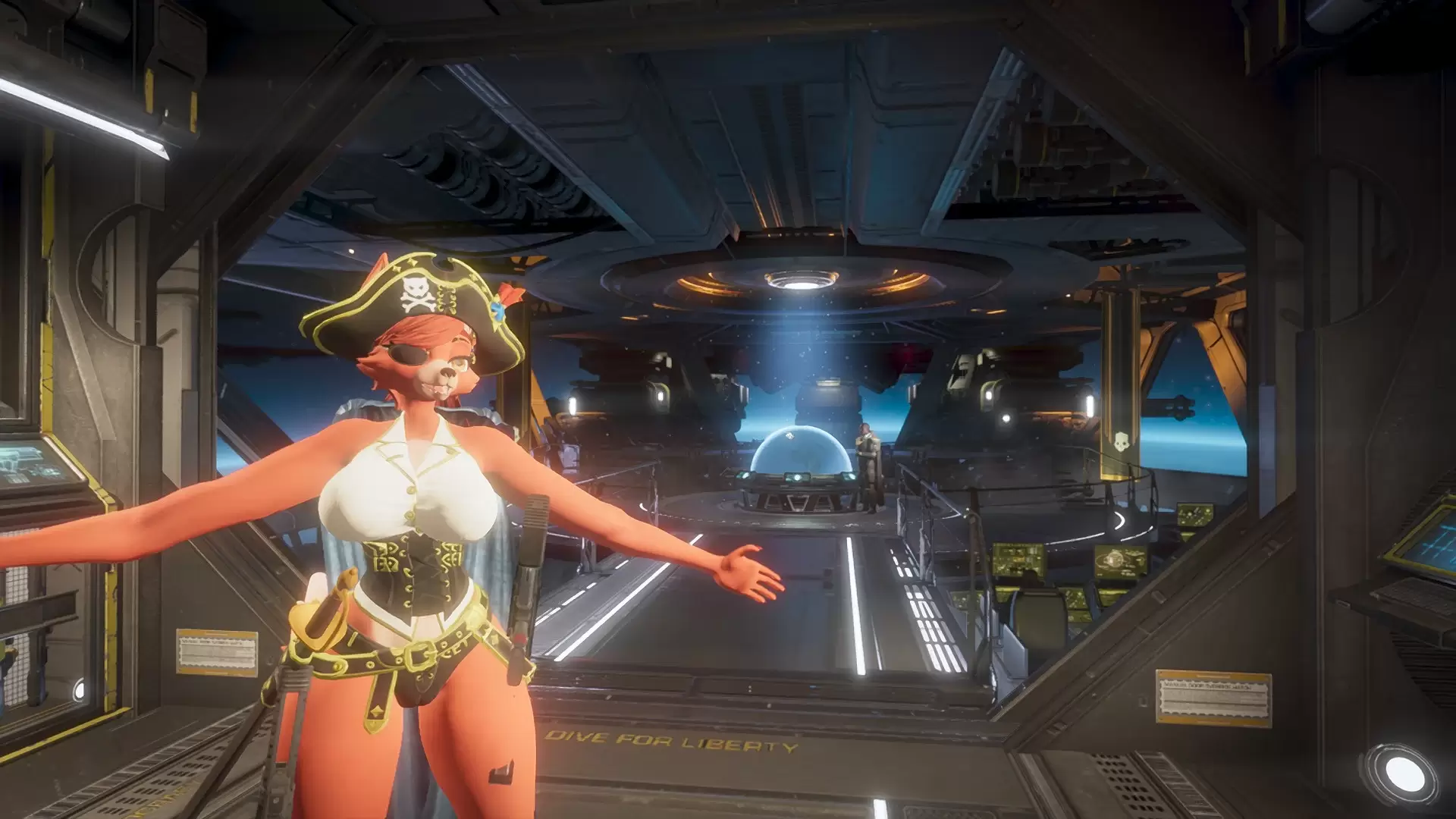 2409.webp ✨【绝地潜兵2】狐耳战术装甲 MOD|萌系科技风替换 SR-24/DP-00 盔甲🎀