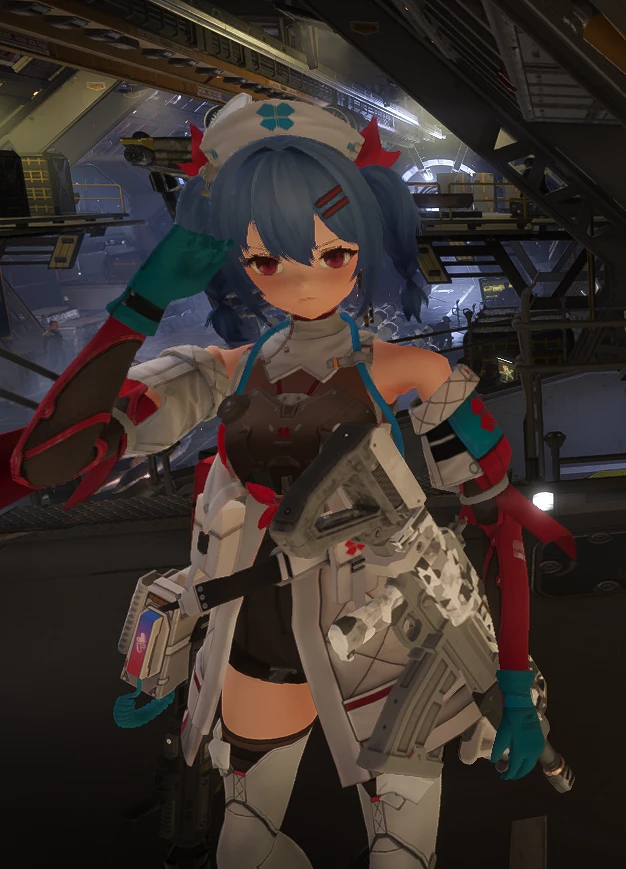 【绝地潜兵 2】少女前线 2 柯尔芙妮「寂静之心」装甲 MOD｜CM-21/CM-10 双形态改造🎧