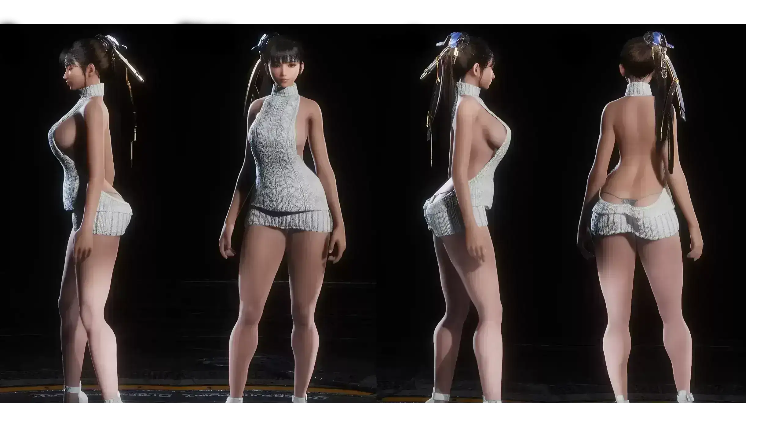 🔥【剑星】Eve 性感毛衣战衣 MOD｜星球潜水服替换（双版本可选）💥