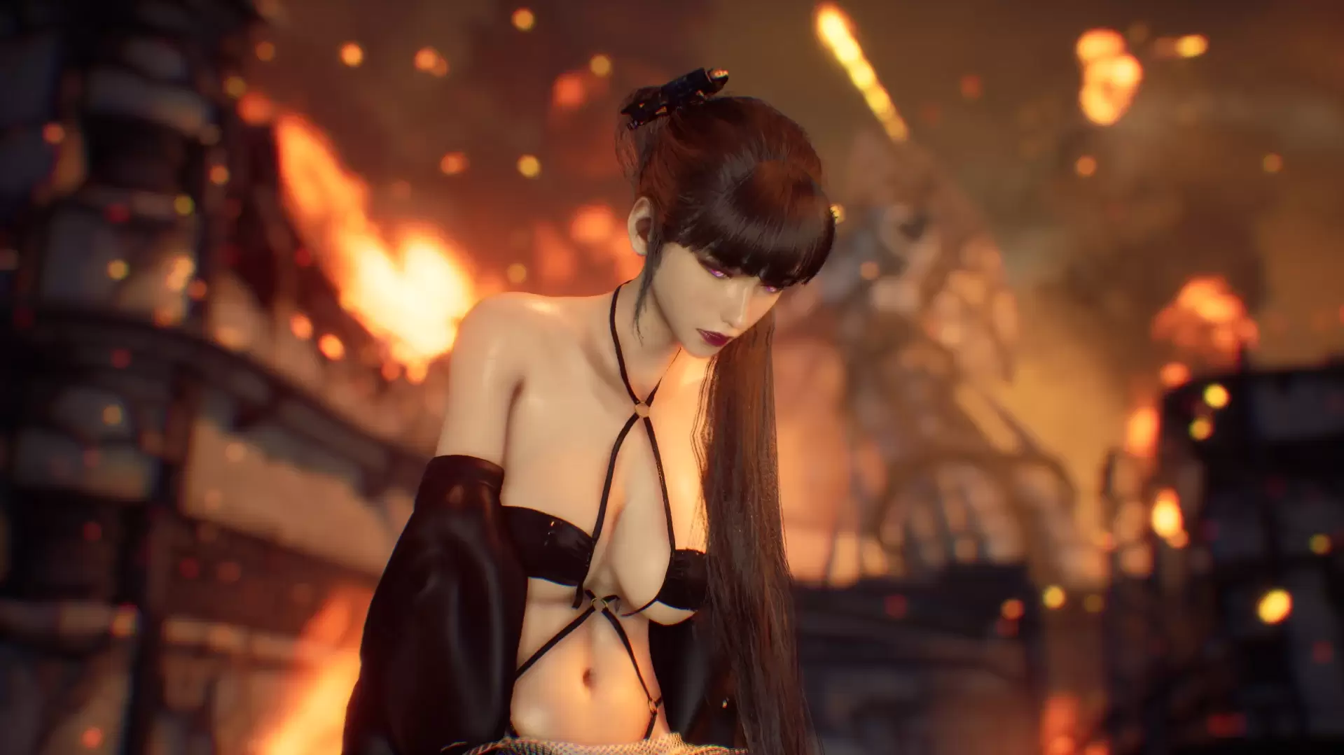 2555.webp 🔥【剑星】Eve「暗黑绽放」自定义比基尼MOD|7色部件自由混搭✨