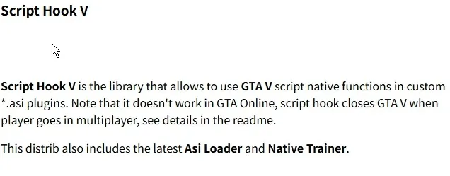 🔥【GTA5】Script Hook V｜模组开发基础库✨