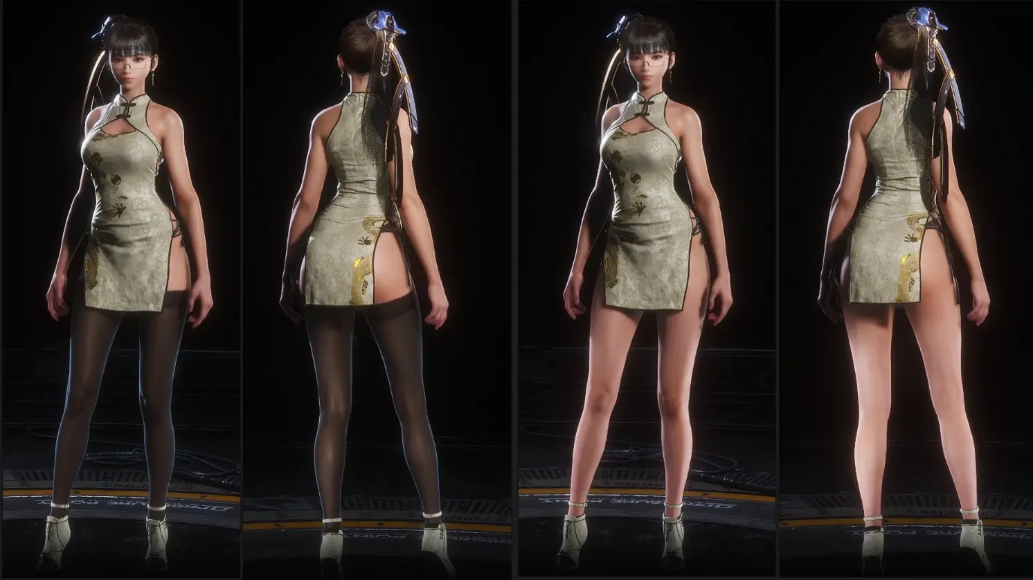 🔥【剑星】山牡丹旗袍服饰优化MOD｜双版本可选✨