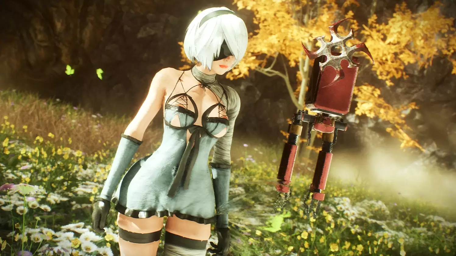 【光与影33号远征队大型MOD】2B角色皮肤MOD - 尼尔:机械纪元主题改造💎