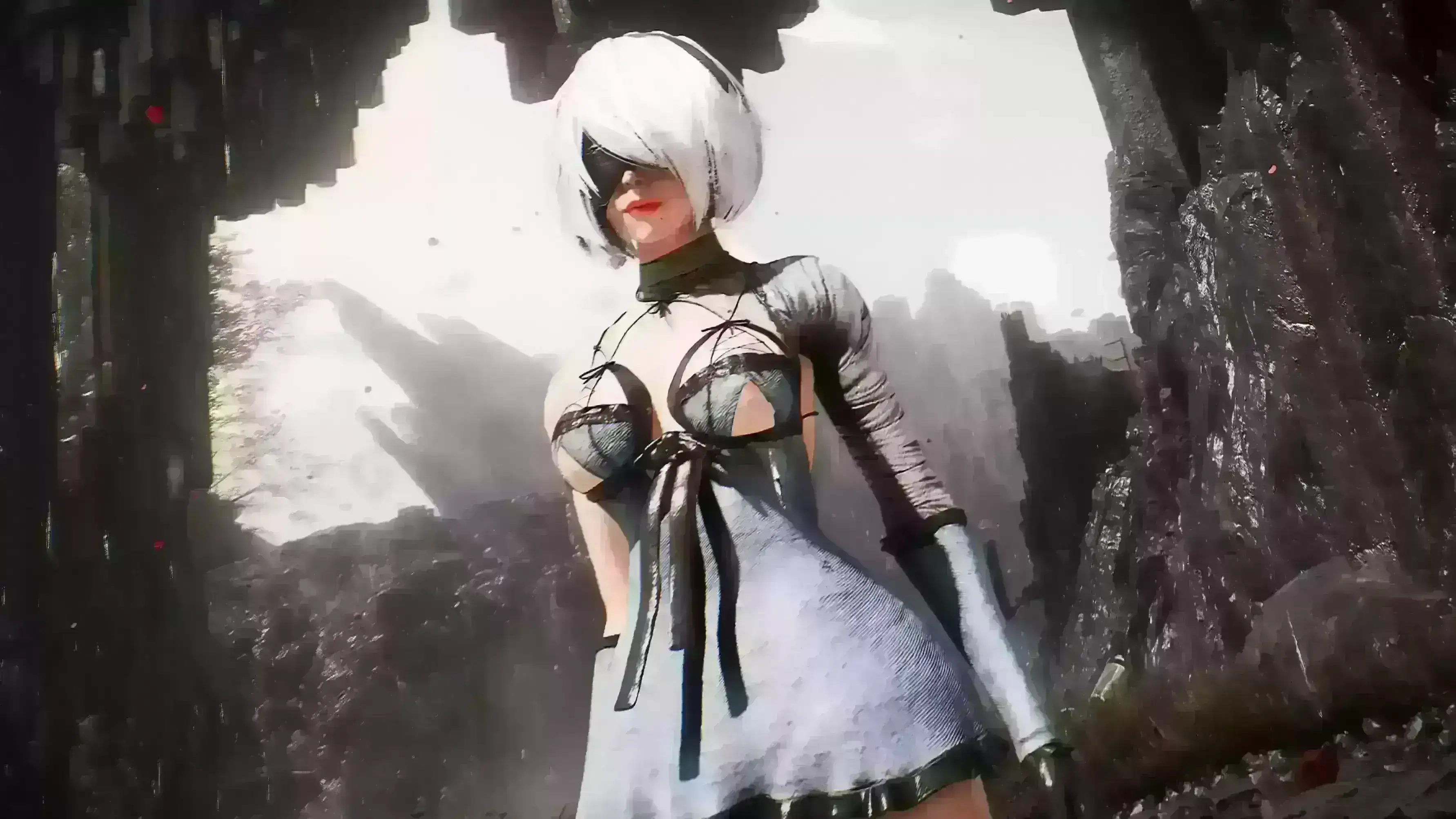 【光与影33号远征队大型MOD】2B角色皮肤MOD - 尼尔:机械纪元主题改造💎