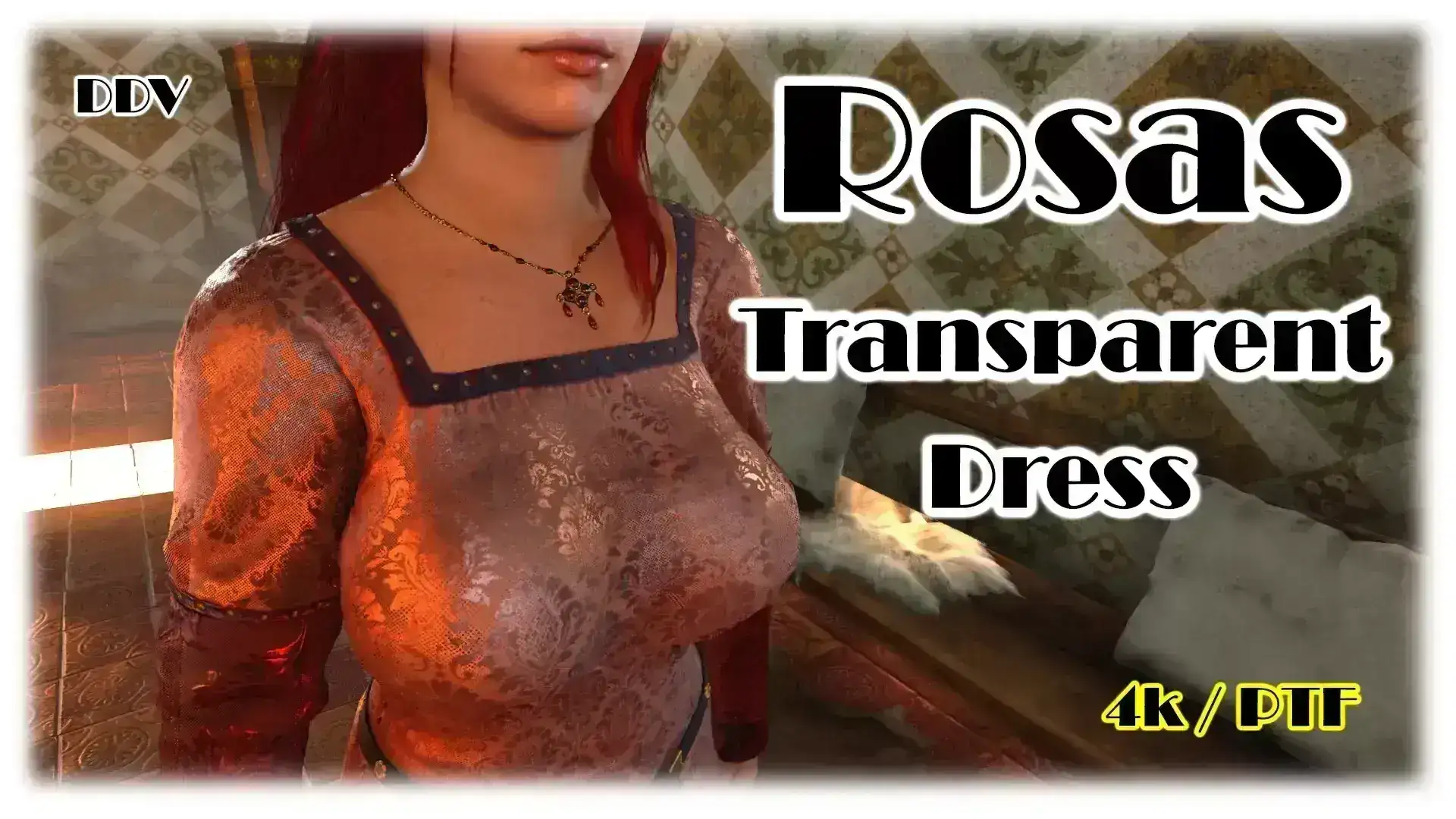 DDV - 罗莎透明连衣裙MOD | 4K纹理版
