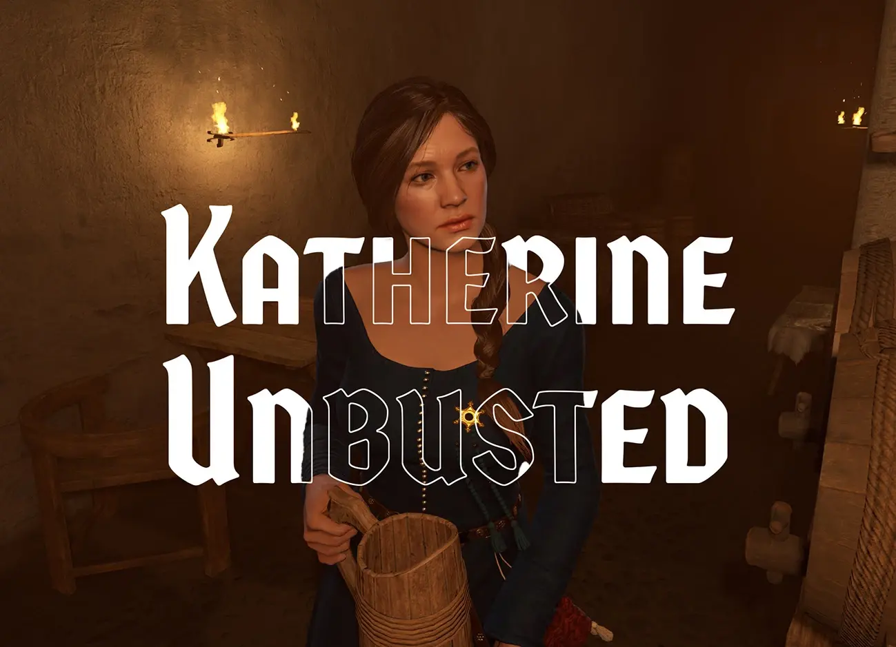 凯瑟琳服饰替换MOD：蓝色科特哈迪裙