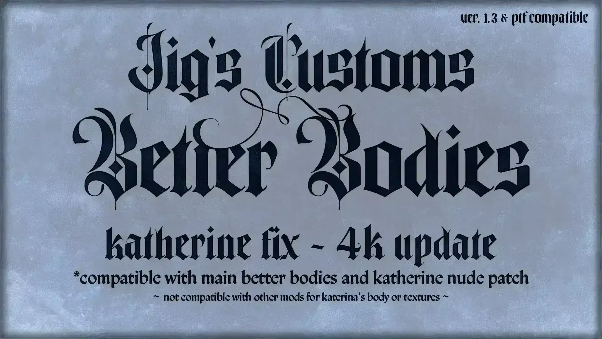 ✨ 凯瑟琳身体模型4K优化方案 | 高清角色模型升级