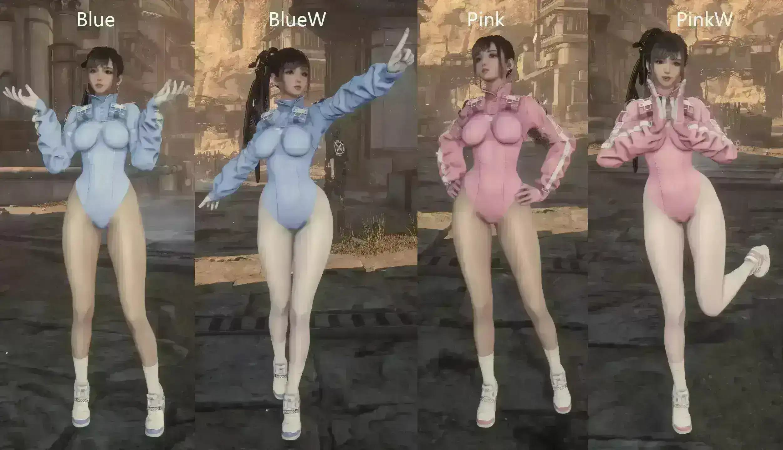 剑星MOD：紧身粉色连衣裙终极重制版