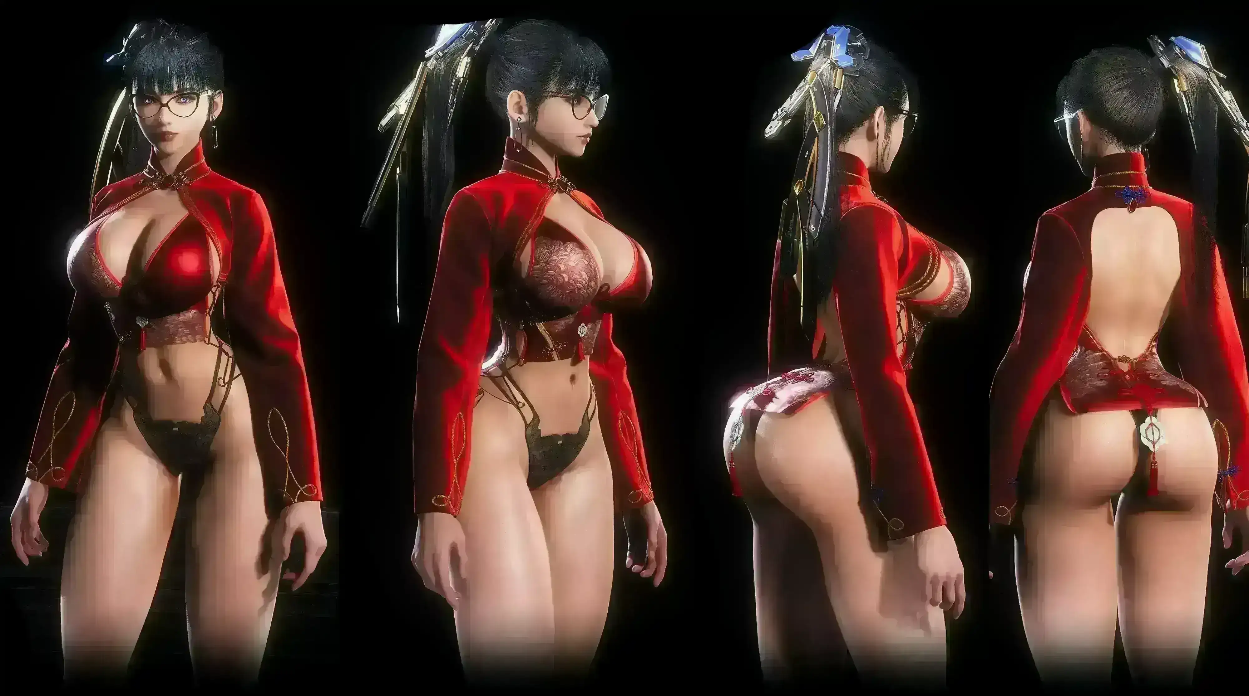 4144.webp 绯红之翼体型优化版 | 双版本 + 高跟鞋调整