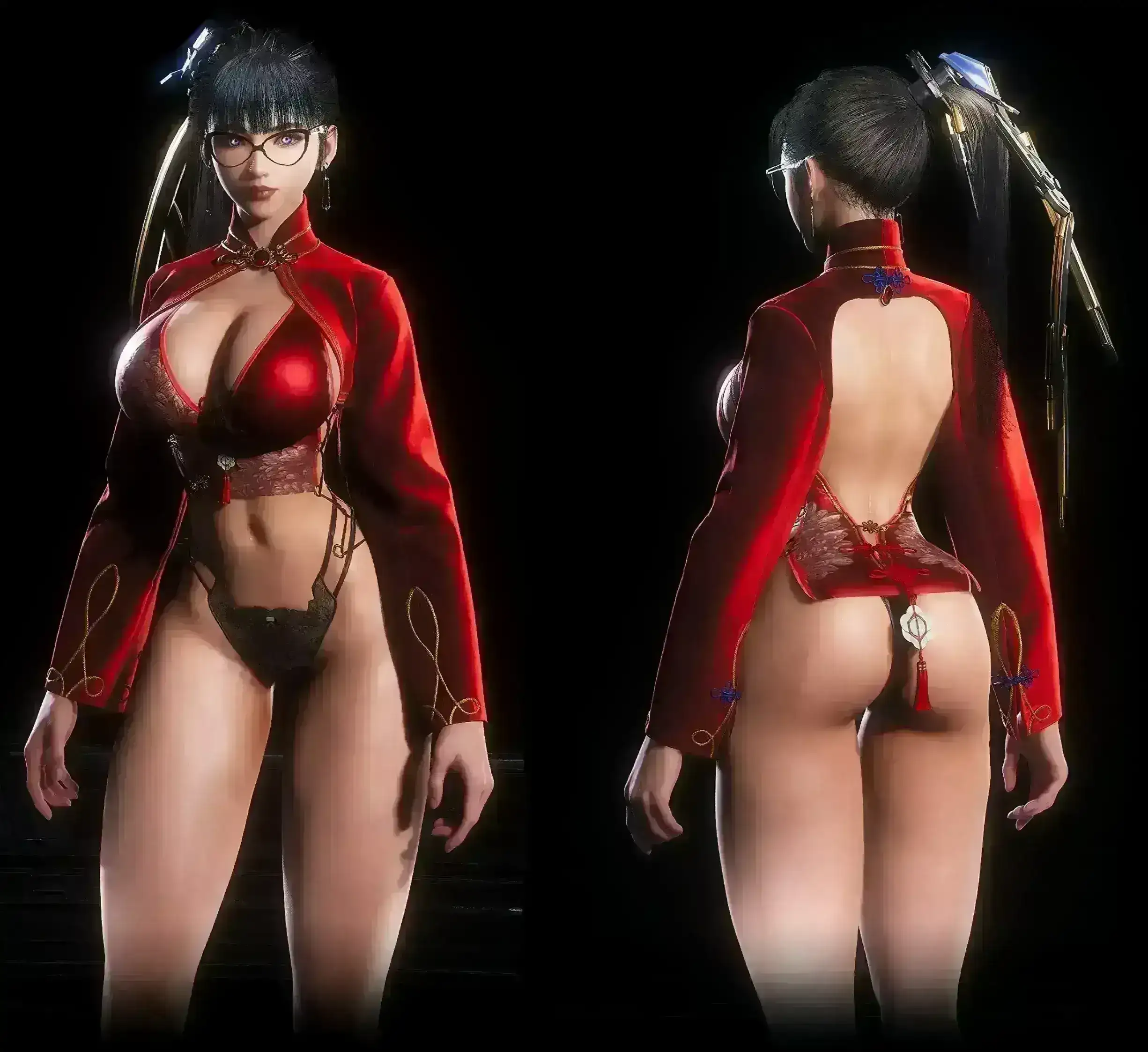 4146.webp 绯红之翼体型优化版 | 双版本 + 高跟鞋调整