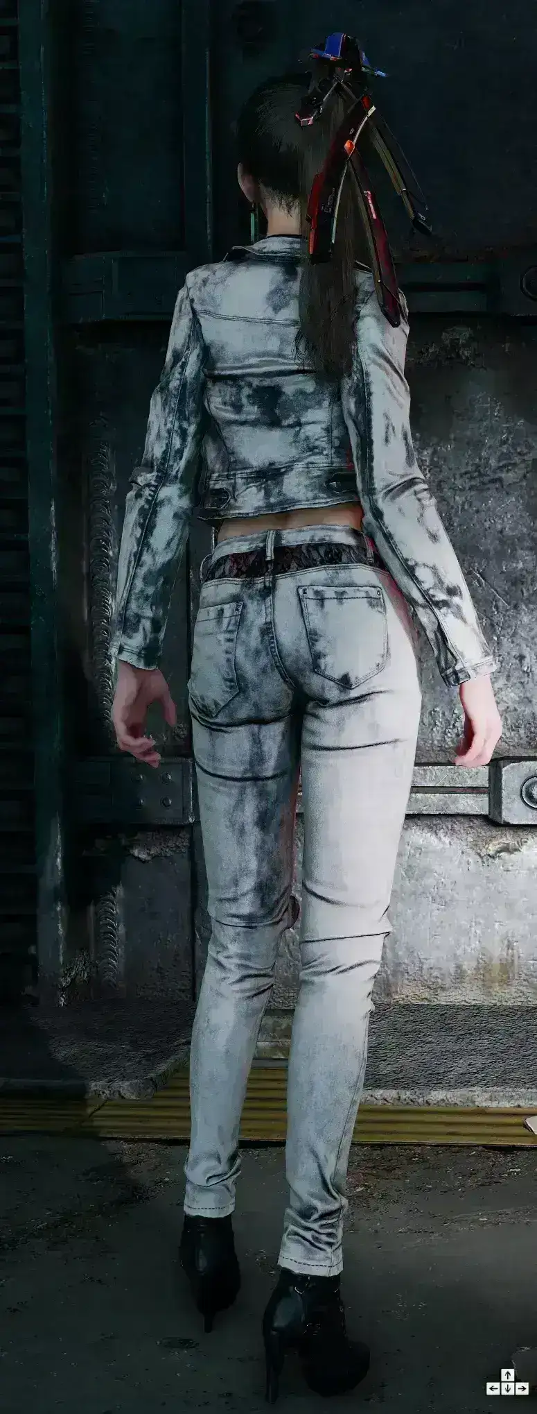 4312.webp 修身款朋克上装 | Slim Punk Top