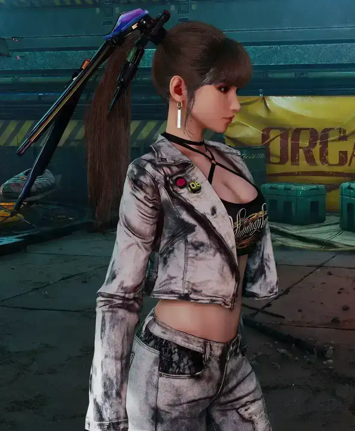 4311.webp 修身款朋克上装 | Slim Punk Top