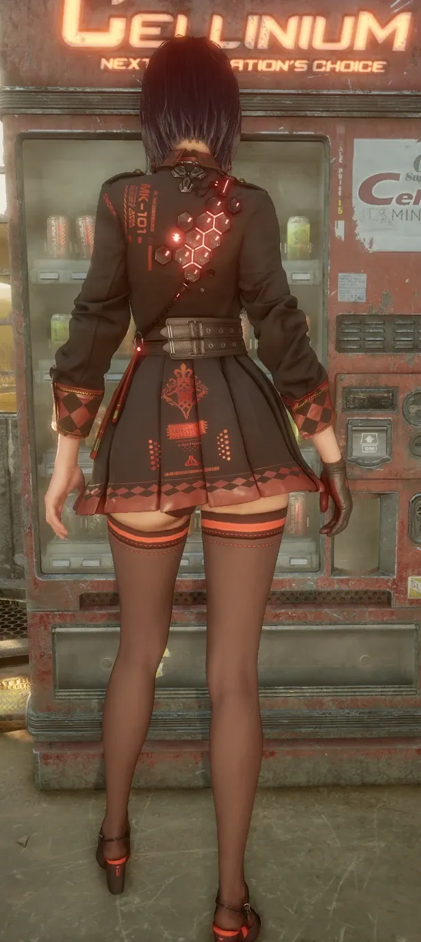 4336.webp 短款黑礼服+高跟鞋