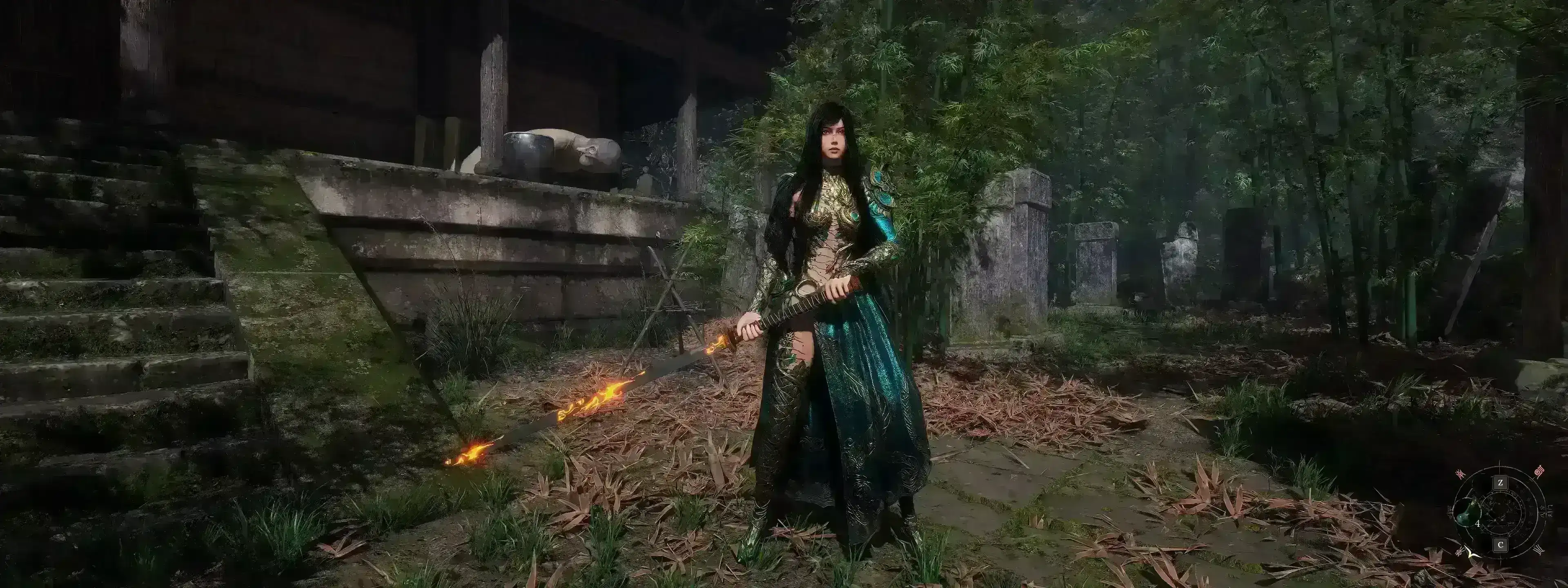 4438.webp Raven同款长发造型