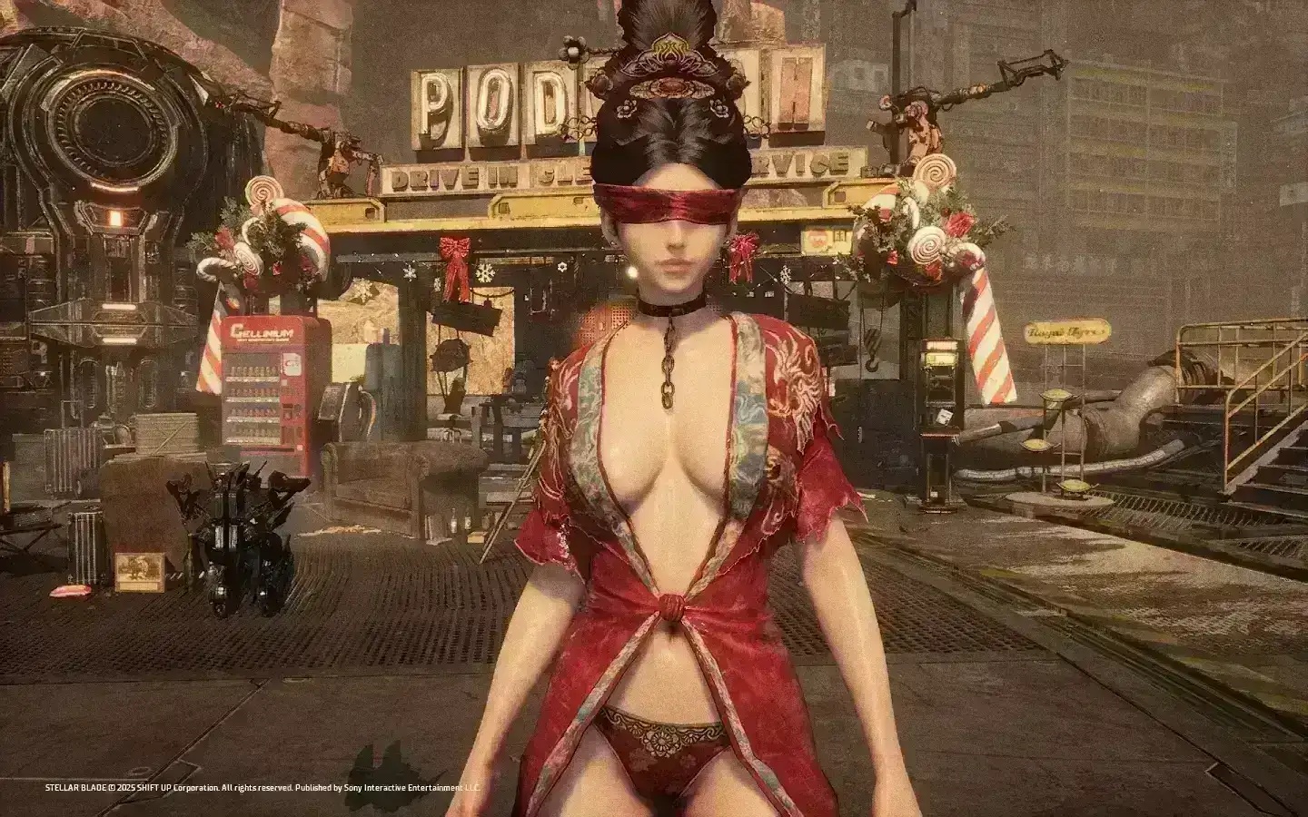 Fangling 高叉旗袍 - 移植自《明末》