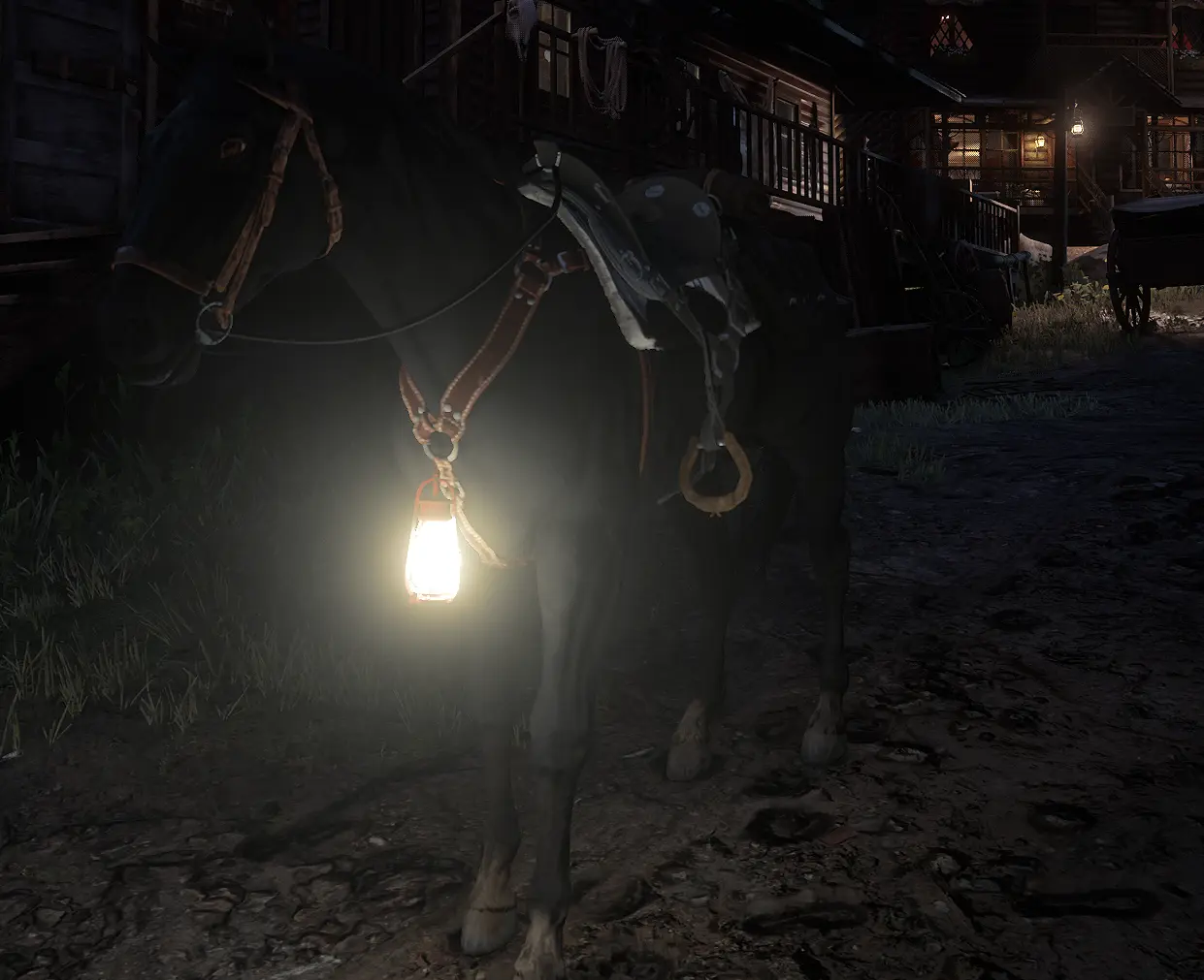 4832.webp Horse Lantern 给马匹增加在线模式的提灯MOD