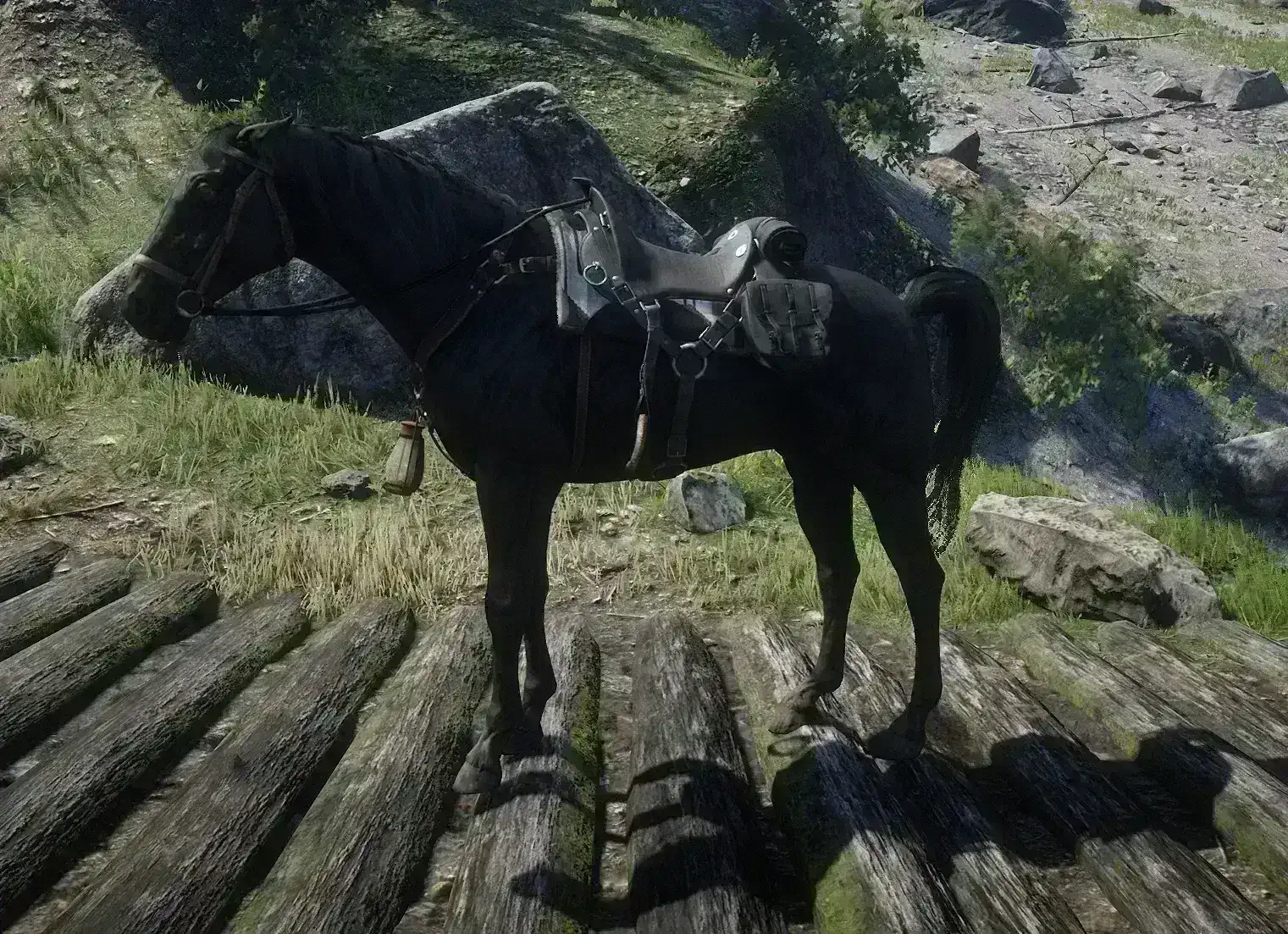 4833.webp Horse Lantern 给马匹增加在线模式的提灯MOD