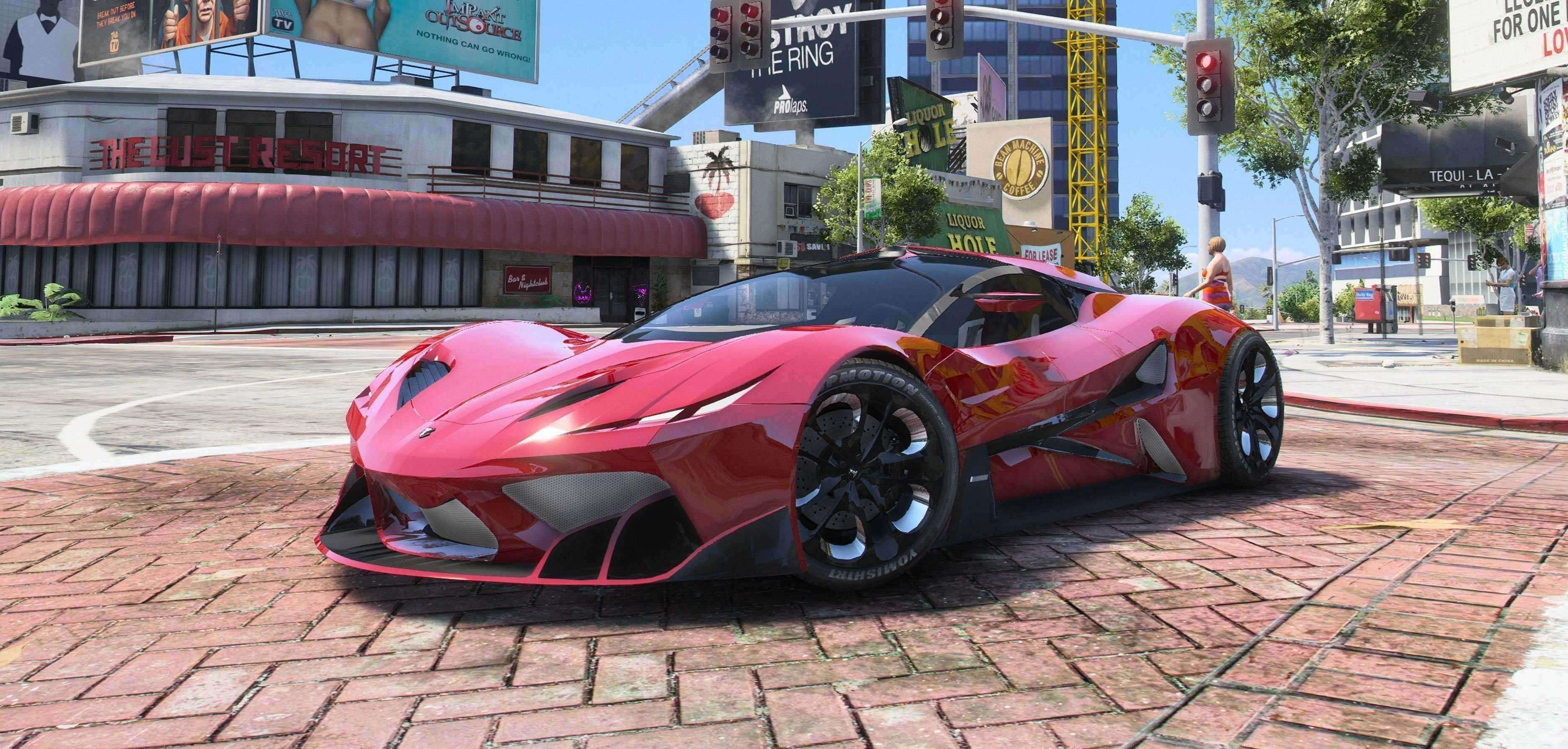 5501.jpg Inferno Automobili - 地狱烈焰超级跑车套装