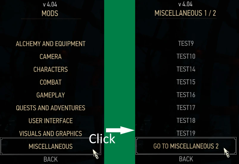 巫师3菜单管理器 - Menu Organizer v3.2.1