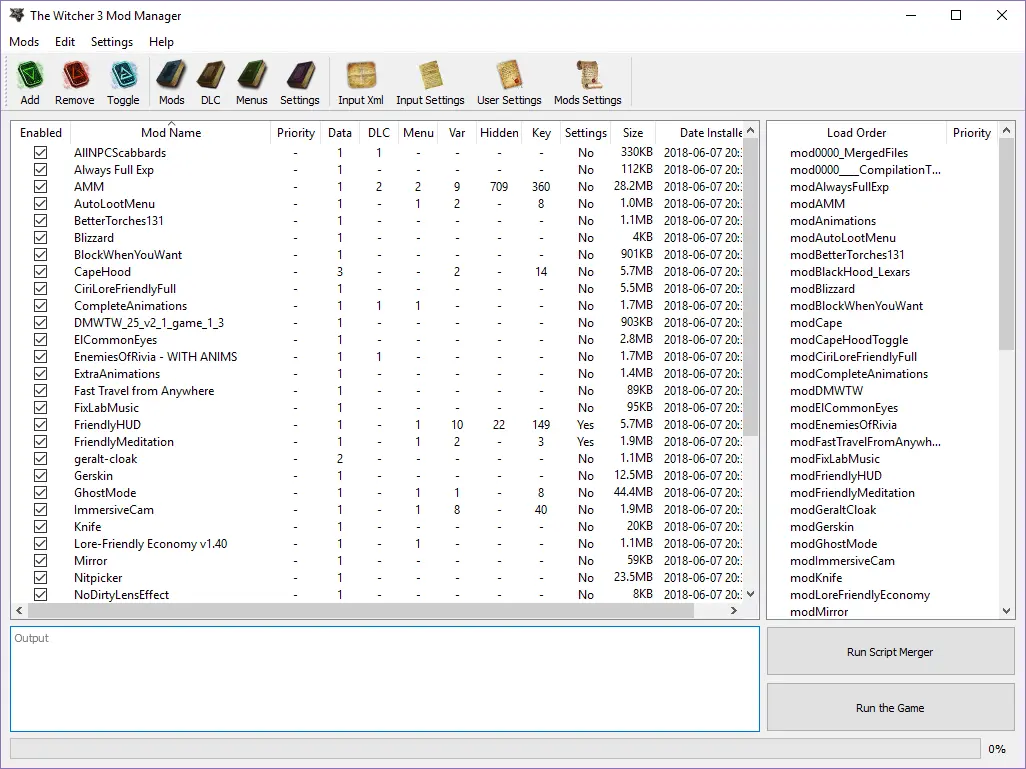 巫师3模组管理器 - The Witcher 3 Mod Manager v0.9.1