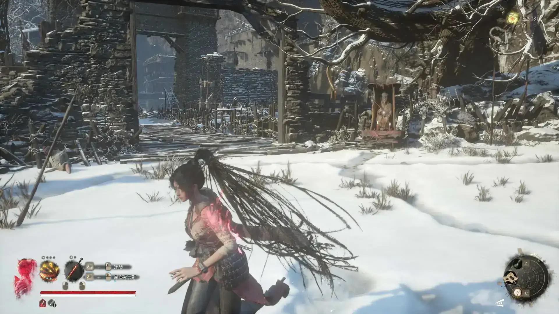 明末渊虚之羽海盗发簪&织绣头带长马尾MOD - PirateHairpin & EmbroideredHeadband LongTail