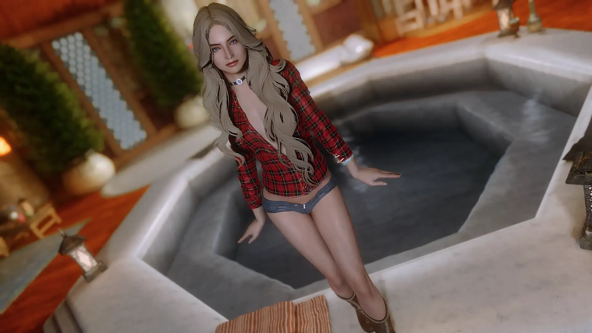 赛琳娜明星脸随从MOD - Sabrina