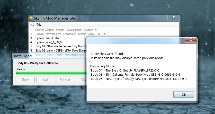 上古卷轴5天际MOD管理工具 - Skyrim Mod Manager Lite v2.2