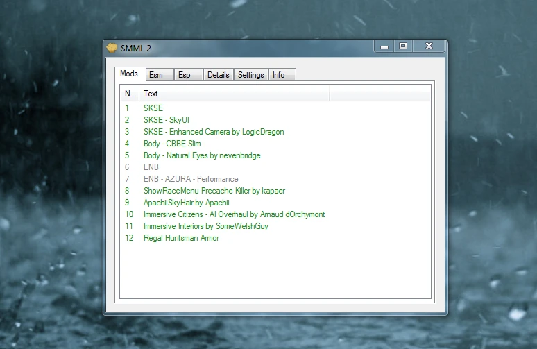上古卷轴5天际MOD管理工具 - Skyrim Mod Manager Lite v2.2