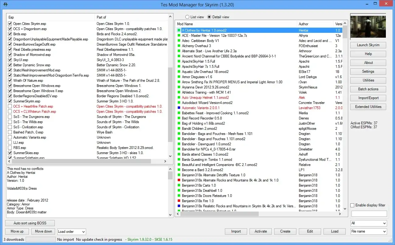 6171.webp 上古卷轴全系列通用MOD管理工具 - TesModManager