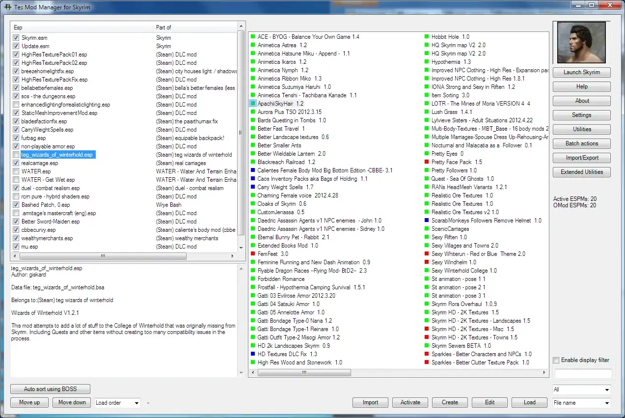 6188.webp 上古卷轴全系列通用MOD管理工具 - TesModManager